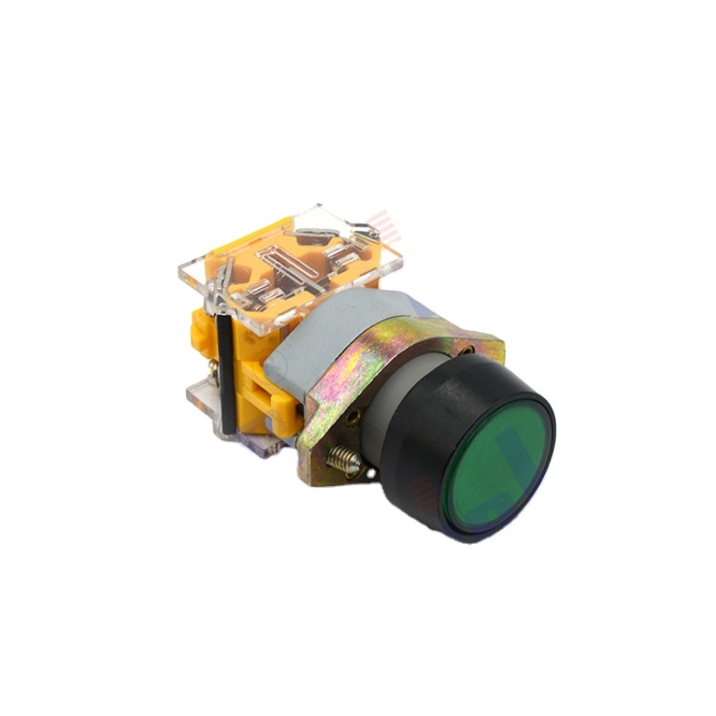 iehc LA39 series high quality 22mm flat head push button switch