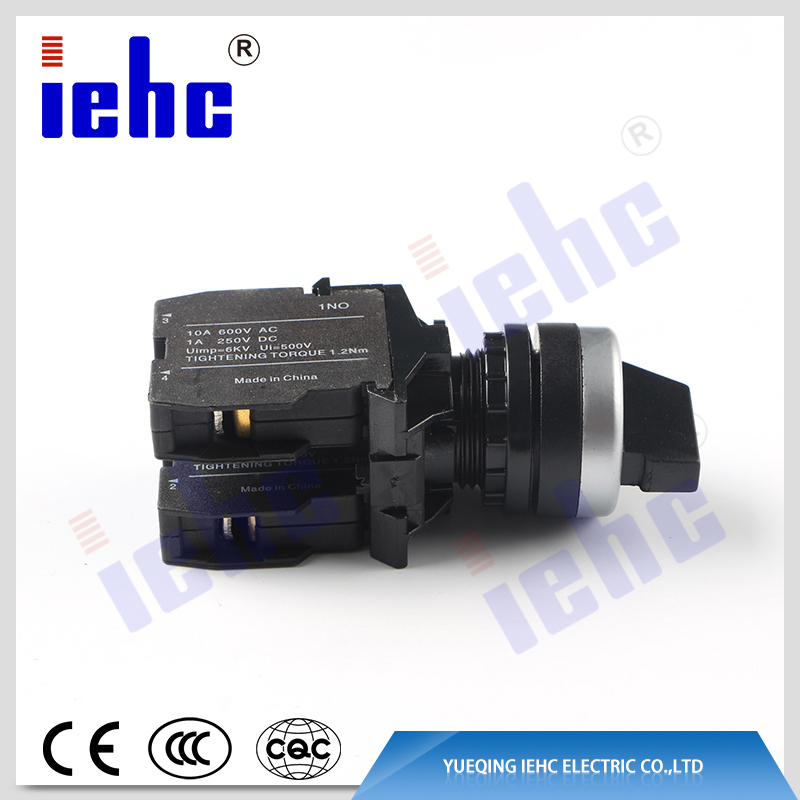 iehc LA42 series 2 or 3 position latching rotary selector switch