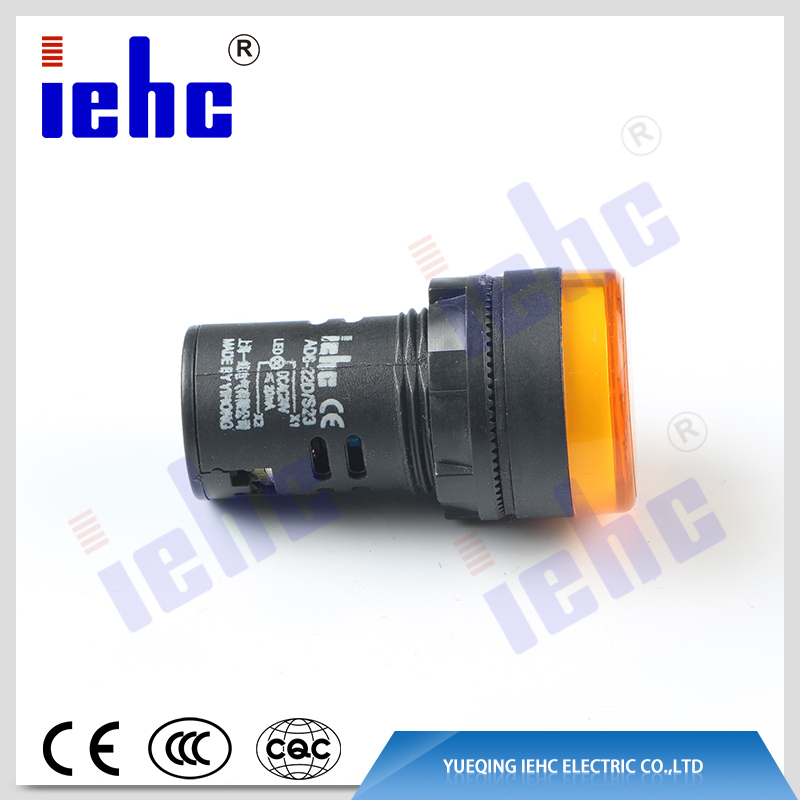 high quality factory supply AD16-22ds series 110v yellow signal light