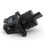iehc high quality YB2-ED21 XB2(LAY5) series 2 position 22mm self-locking rotary selector push button switch
