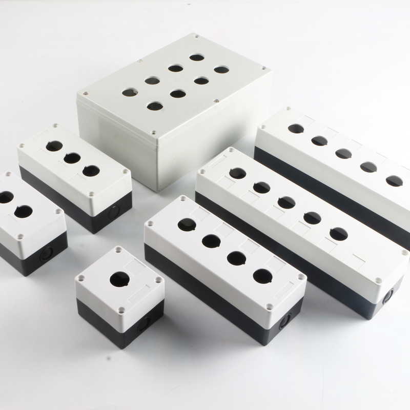 iehc HJ9-2W waterproof two holes push button control switch box