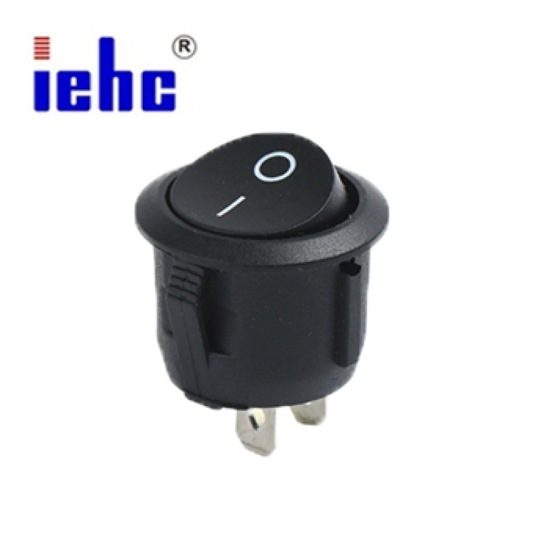 iehc Kcd105 round head boat switch red green, with LED2 position 3-pin LED lighting switch