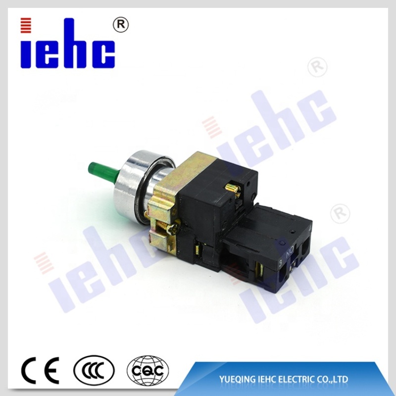 iehc high quality YB2-BK2365 XB2 ( LAY5 ) 3 position rotary selector push button switch with led light