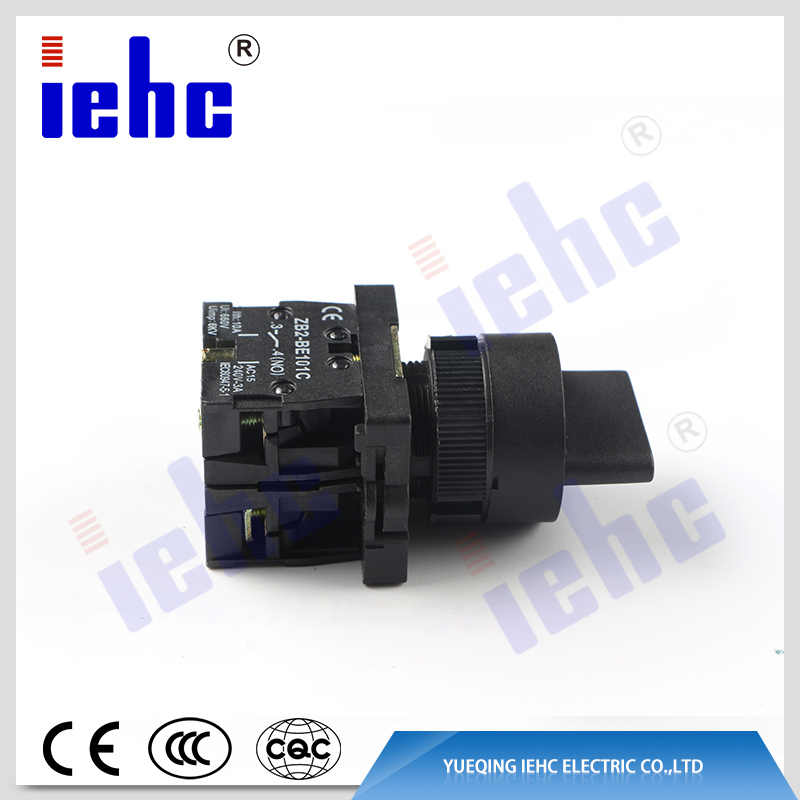 iehc YB5 XB2 series 3 position momentary / latching rotary selector switch