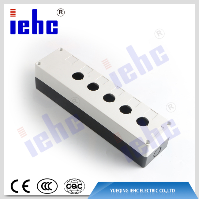 HJ9-5W waterproof dustproof 5 holes push button control switch box