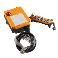 F24-12S waterproof single speed electric chain hoist wireless crane remote control