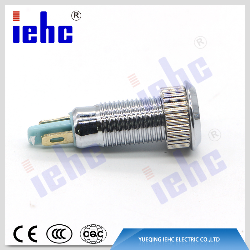 YHJ series 24v 8mm metal waterproof led indicator lights