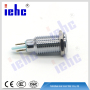 YHJ series factory supply 2pin 10mm waterproof yellow led illuminated metal indicator lights