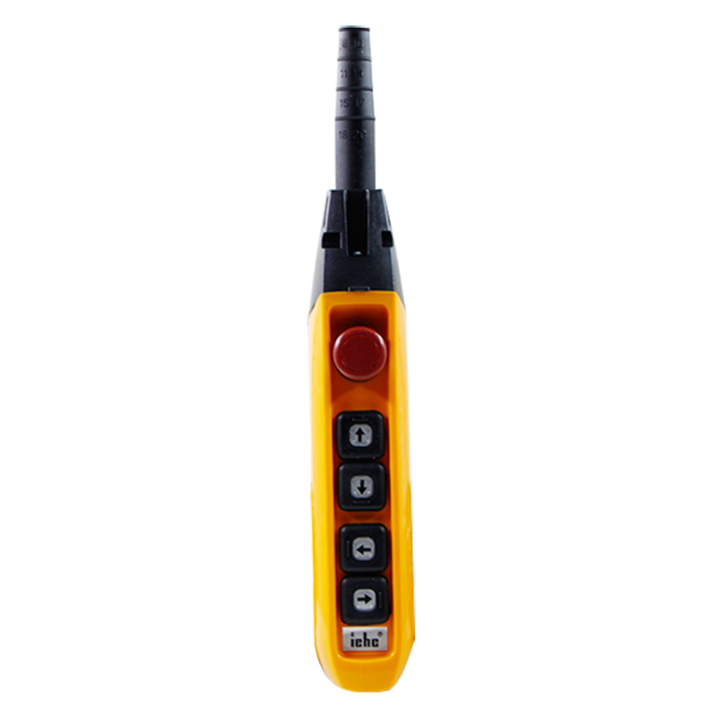 iehc Hot sale COPF series 1 speed 2 speed hoist crane push button with emergency stop
