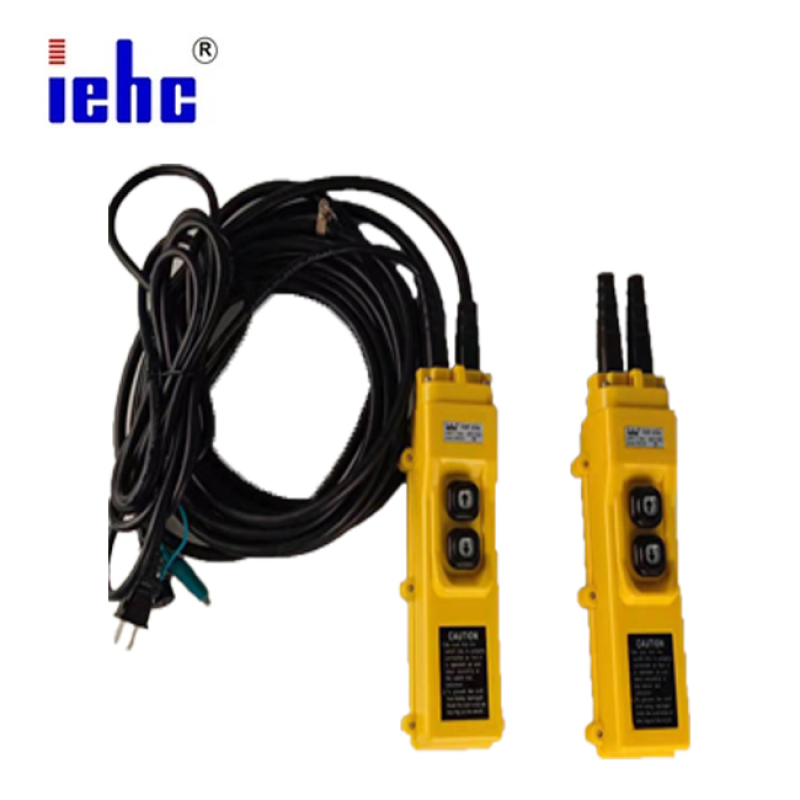 iehc Control handle button box of cop series small diamond electric hoist with emergency stop