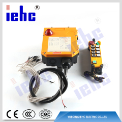 iehc F24-8S waterproof single speed radio industrial crane electric hoist wireless remote control