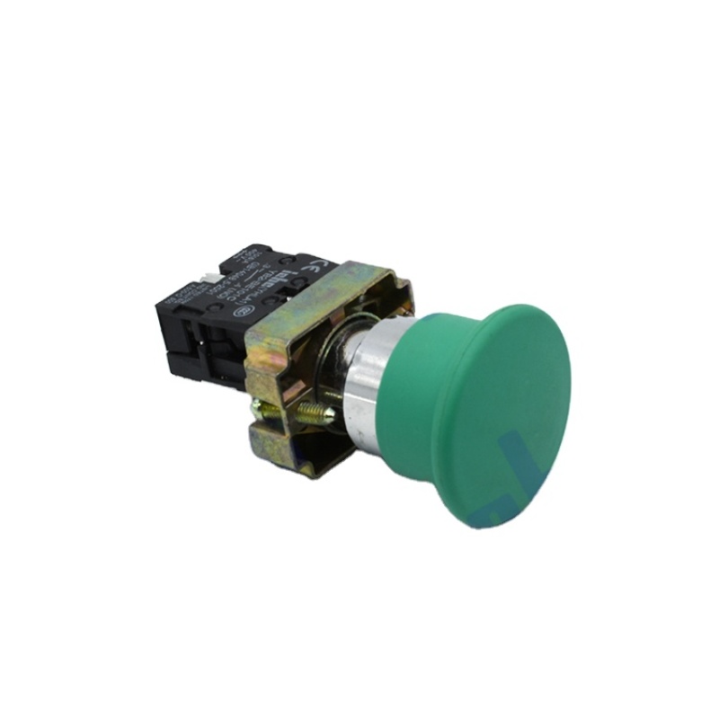 iehc LAY5(XB2)-BC42 mushroom head spring return emergency push button switch