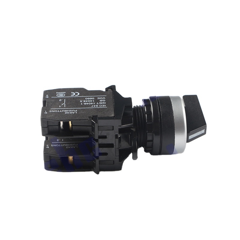 iehc LA42 series 2 or 3 position latching rotary selector switch