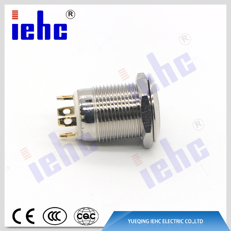 YHJ series 12mm 12vdc push button switch