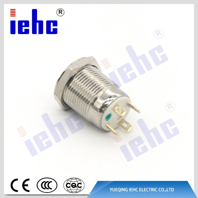 серия iehc YHJ 12 мм на металлическом кнопочном переключателе