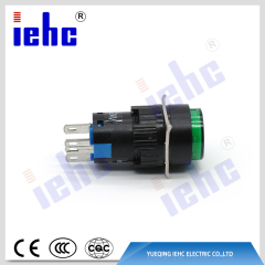 LAY90 series high quality 16mm hot push button switch with lamp