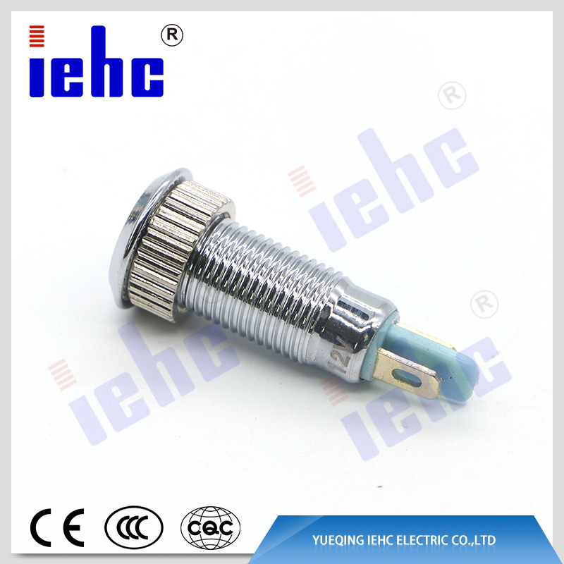 YHJ series 24v 8mm metal waterproof led indicator lights