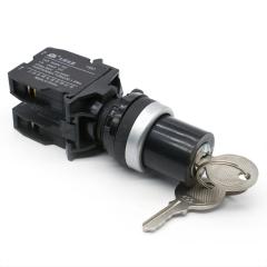 iehc LA42 series high quality 2 or three position self-locking key lock rotary selector switch