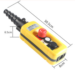 XAC series XAC-A2713 rainproof emergency stop crane push button switch pendant hoist control station