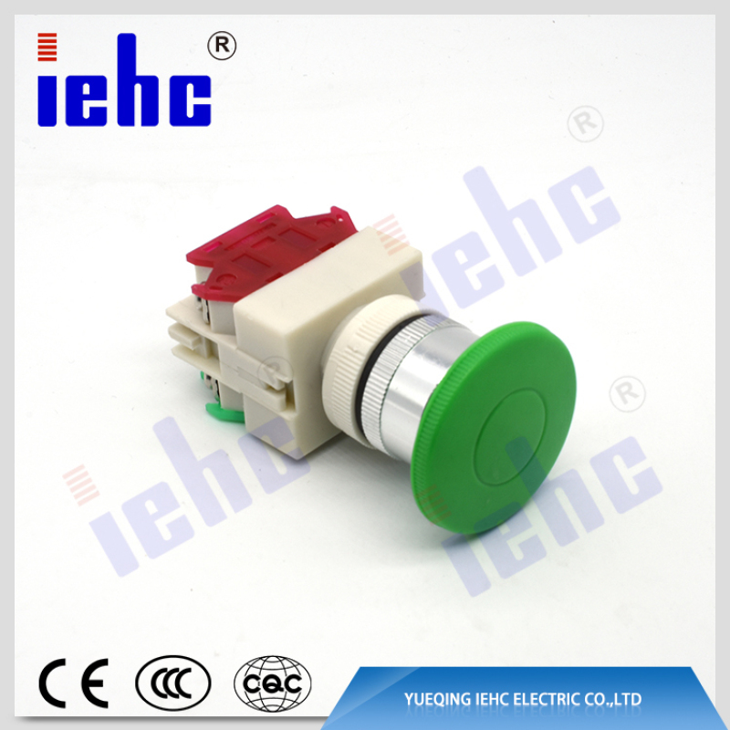 LAY90 22mm 10a 125vac bouton poussoir