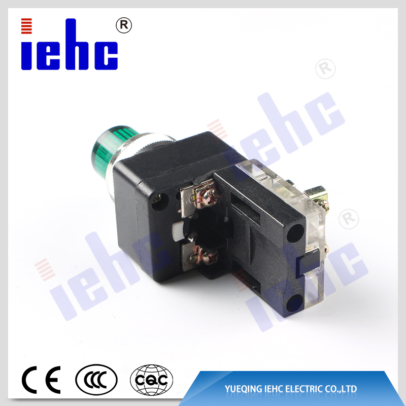 iehc 4 pin waterproof momentary illuminated push button switch with light