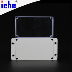 Y2 series 158*90*64mm ABC PC plastic clear cover waterproof electrical junction box with mounted ear