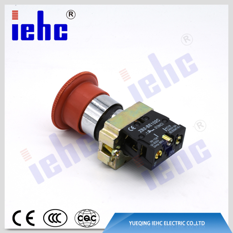 XB2(LAY5) series 22mm emergency stop push button switches suppliers