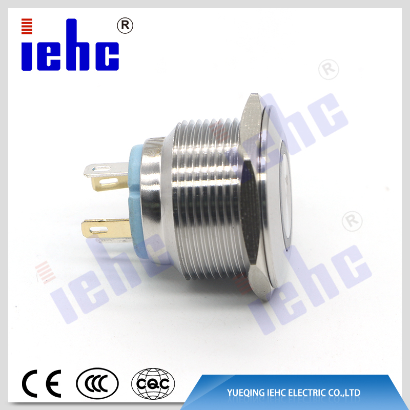 YHJ series China manufacturer hot selling metal push button panel mount switch