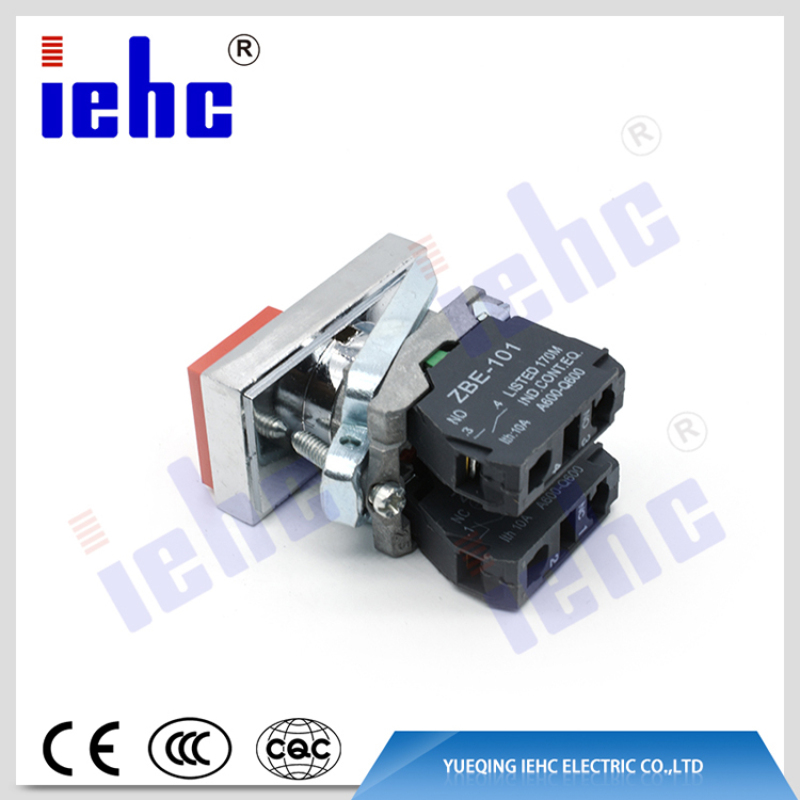 high quality ip55 illuminated rectangular push button switches