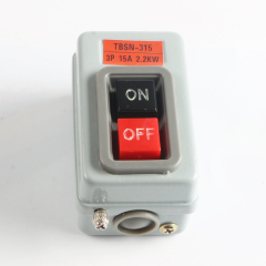TBSP-315 15A power push button / pushbutton control on-off switch