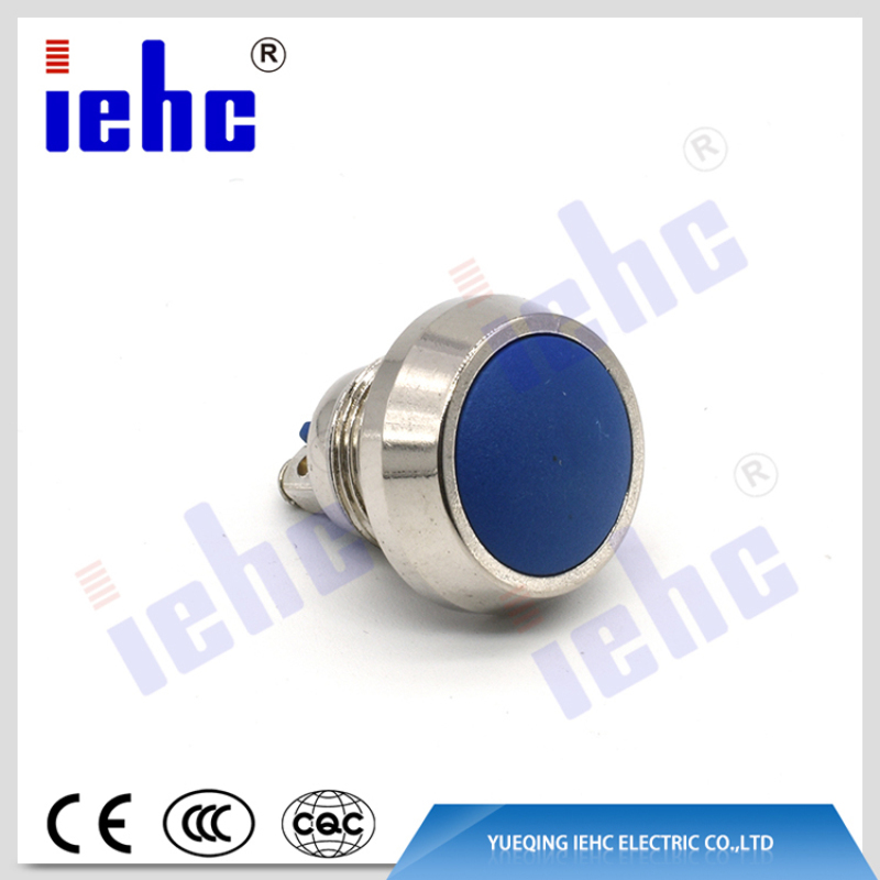 YHJ series new design factory supply 16mm 1no push button switch