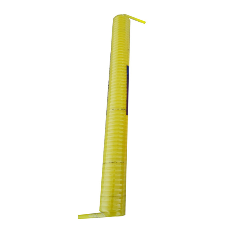Factory direct selling Pu spring recoil pipe high pressure red flexible spiral polyurethane pneumatic hose