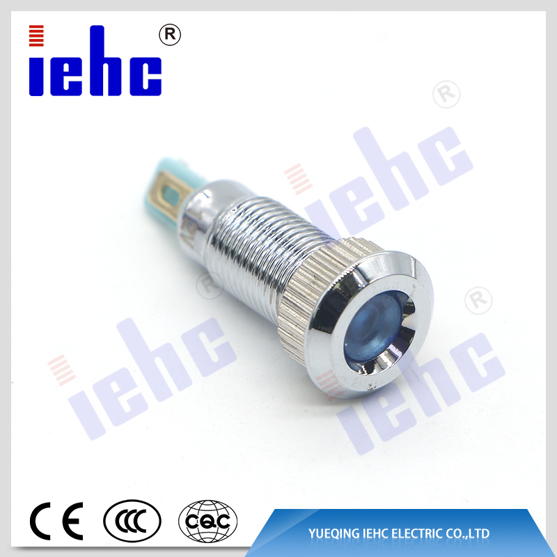 YHJ series 24v 8mm metal waterproof led indicator lights