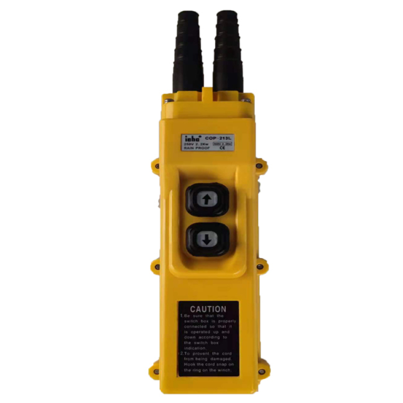 iehc Control handle button box of cop series small diamond electric hoist with emergency stop