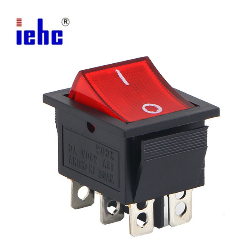 iehc KCD1 series boat switch 2-gear 2-foot two copper angle