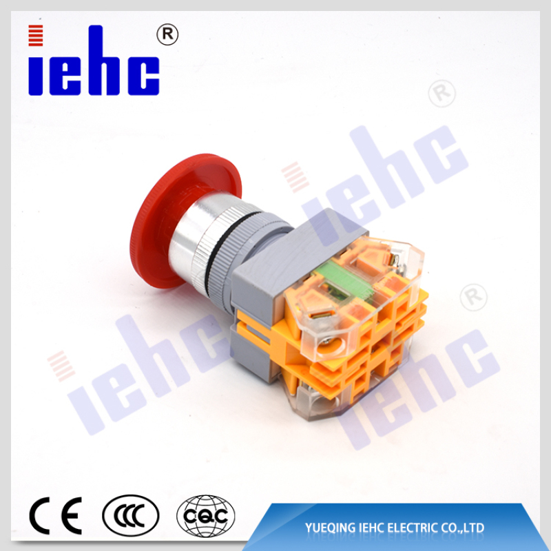iehc LA90 rotary return Mushroom urgent Emergency push Button switch