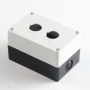 iehc HJ9-2W waterproof two holes push button control switch box
