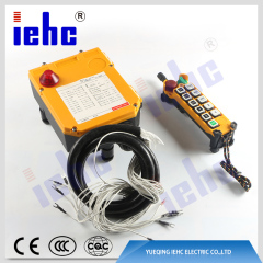 Telec-iehc Factory supply F24-10D CE FCC industrial universal wireless remote control control for crane