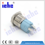 YHJ series Factory supply 5 pin waterproof ring illuminated anti-vandal metal push button switch