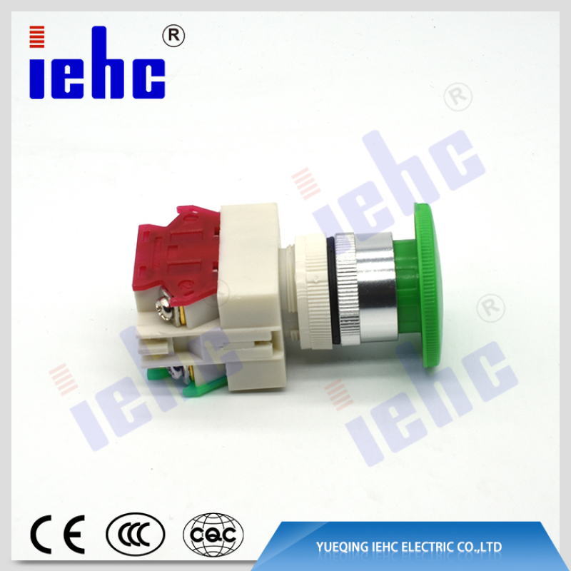 LAY90 22mm 10a 125vac bouton poussoir