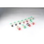 iehc LAY90 22mm momentary / latching illuminated push button switch with light