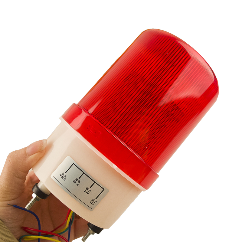 iehc Waterproof industrial beacon security red light led warning lamp