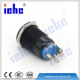 YHJ series new design factory supply 16 mm momentary stainless steel push button switch