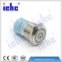 YHJ series new design factory supply 16mm 3 led color ring illuminated push button switch