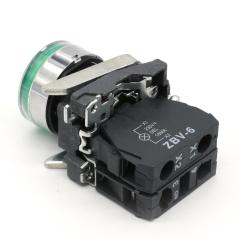 iehc hochwertiger YB4-BW3361 XB4-Serie 22 mm ba9s LED-beleuchteter Druckschalter mit Licht