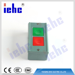 KH-701 2A green and red power metal shell push button control on-off switch