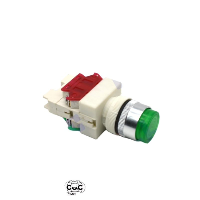 iehc LAY90 22mm momentary / latching illuminated push button switch with light