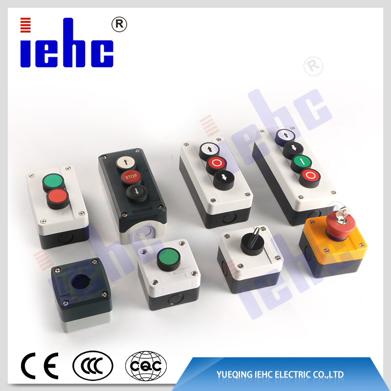 iehc XAL series waterproof one hole push button control switch box