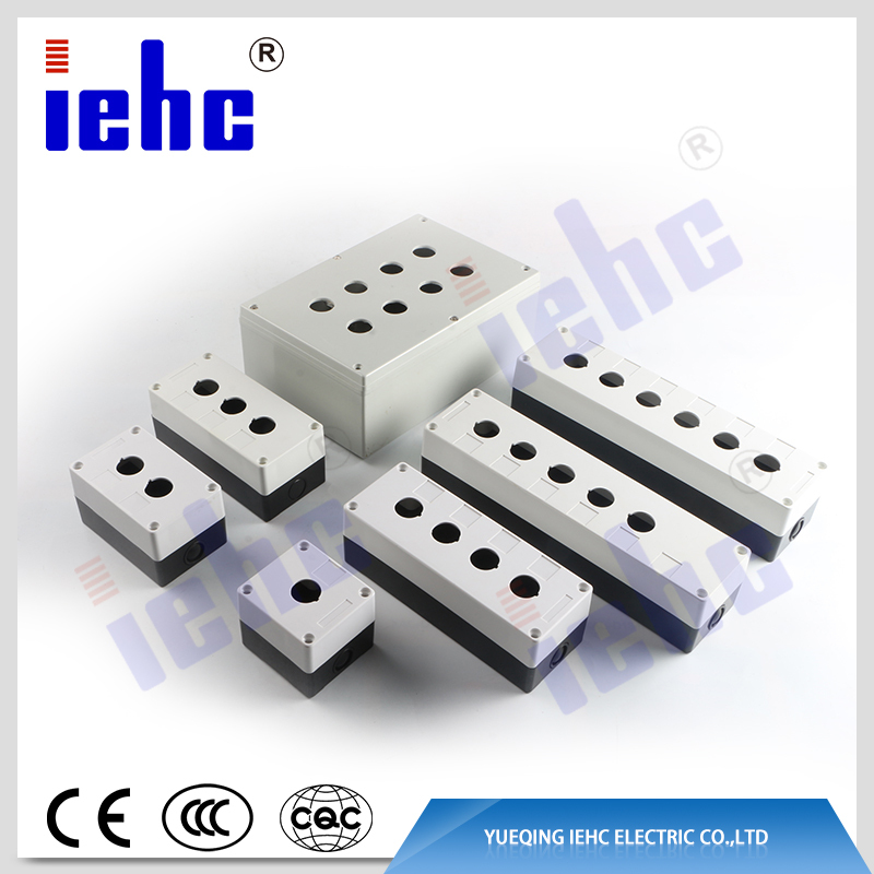 scatola interruttore di controllo a pulsante con un foro impermeabile iehc HJ9-1W
