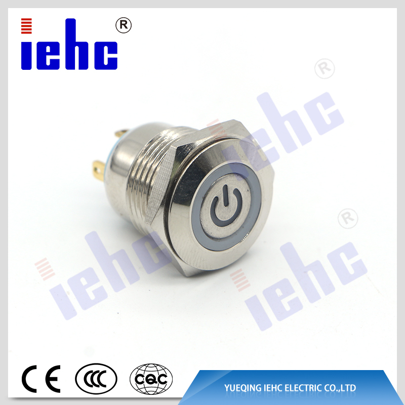 China manufacturer 2 position push button switch ol12qa-b10 details